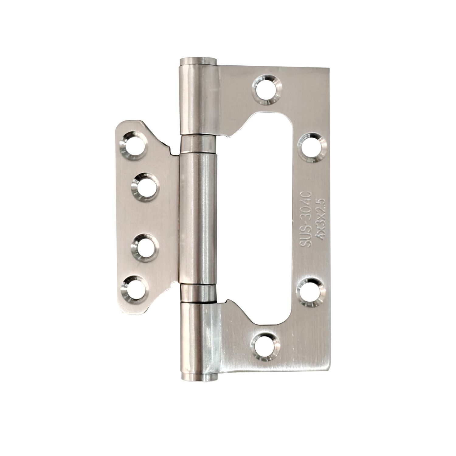 DOBRADIÇA INOX DE SOBREPOR C/ ROLAMENTO