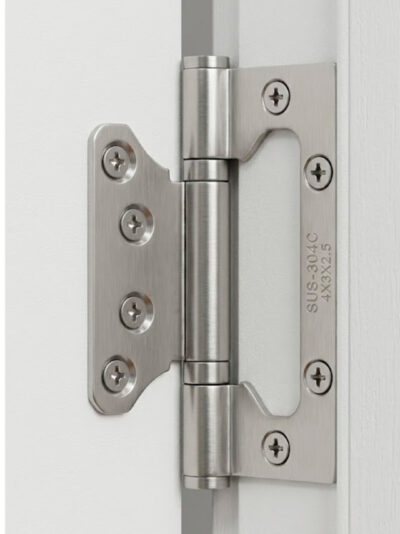 DOBRADIÇA INOX DE SOBREPOR C/ ROLAMENTO
